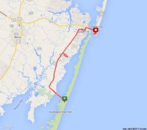 half marathon course map 2015
