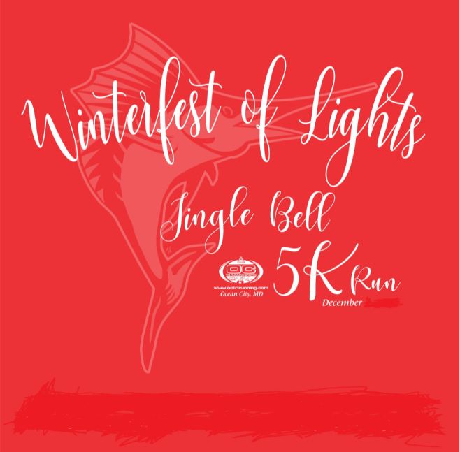 winterfest of lights jingle bell 5k run logo